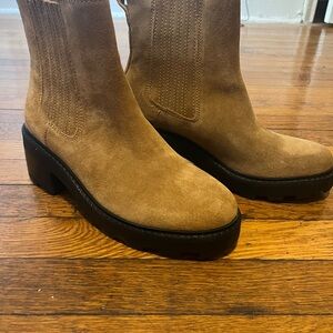 NWOT Madewell gwenda platform ankle boot
